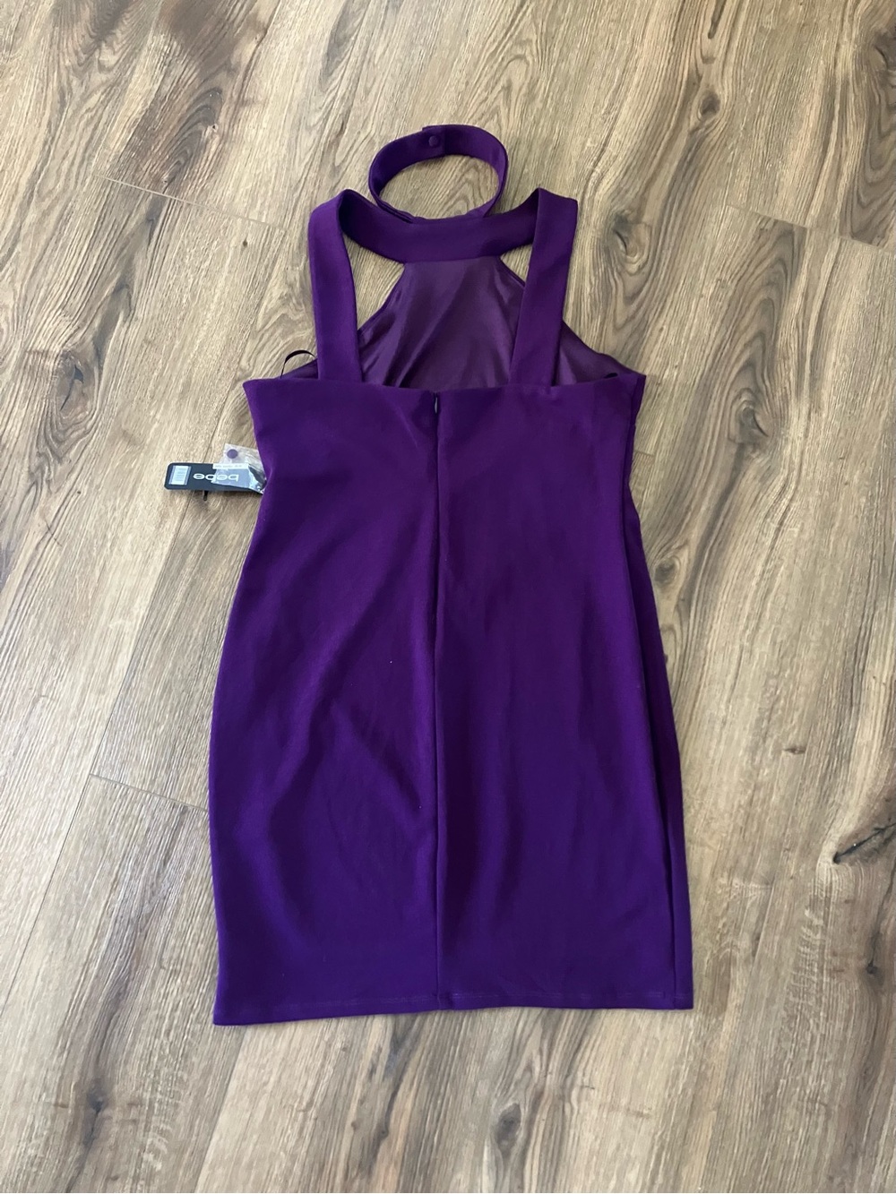 Bebe NWT Purple Dress - Picture 2 of 2